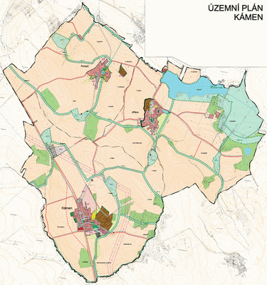 Územní plán obce Kámen